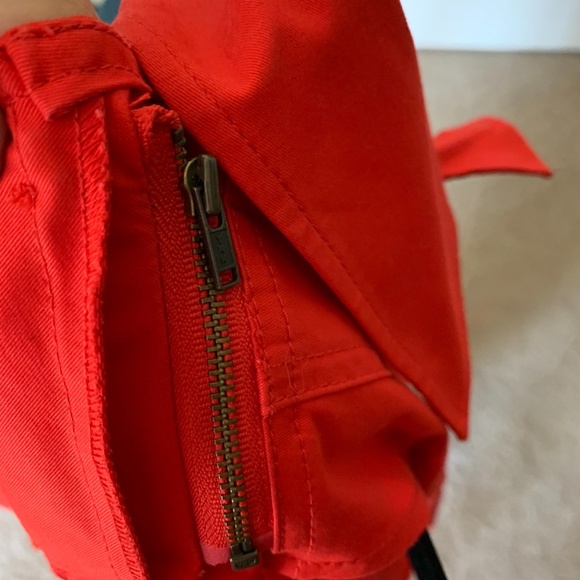 CAbi red convertible trench coat - Picture 4 of 8